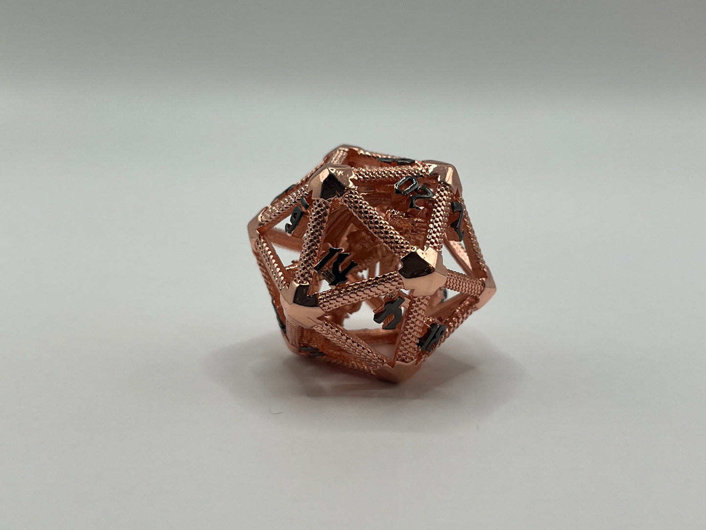 Caged Dragon (Metal D20)