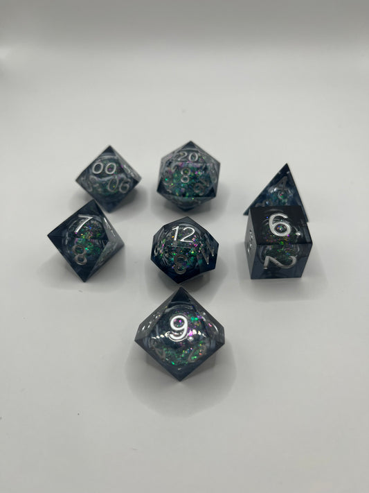 Cityscape Liquid Core Dice Set