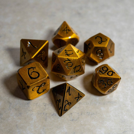 Dragon Metal Dice Set